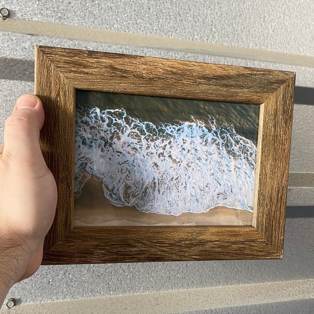 5x7 Custom Photo of a NJ Beach from Above by Me